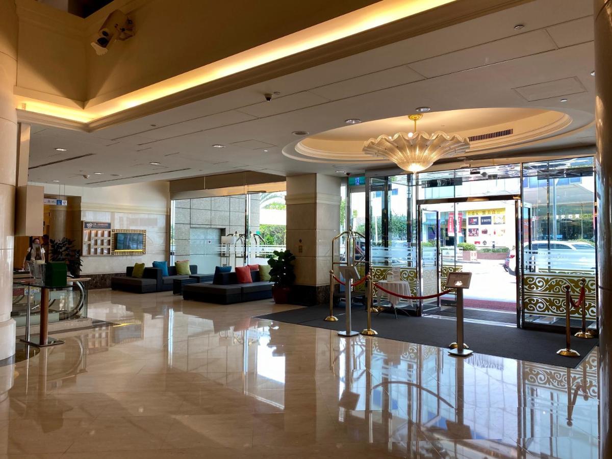 Evergreen Plaza Hotel - Tainan Exterior foto Lobby