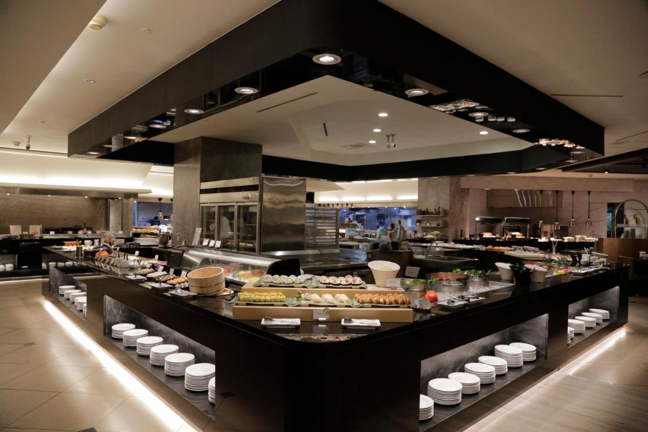 Evergreen Plaza Hotel - Tainan Exterior foto The buffet at the lounge